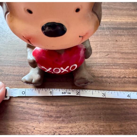 Monkey Figurine with Red "XOXO" Heart – Valentine’s Day Decor - Picture 10 of 10
